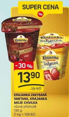 Dezert zakysaný Krajanka