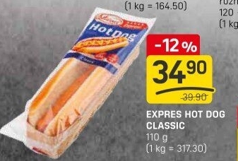 Hot dog Express klasic Steinex