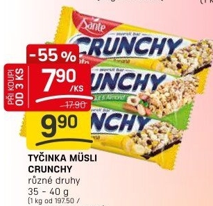 Müsli tyčinka Crunchy