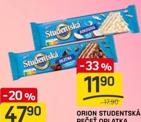 Oplatka Studentská pečeť Orion