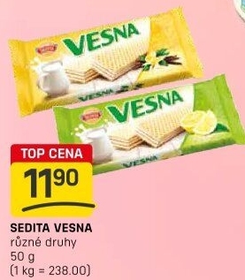 Oplatky Vesna Sedita