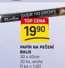 Papír na pečení Balis