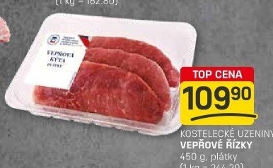 Řízky vepřové Kostelecké uzeniny