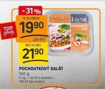 Salát pochoutkový Lahůdky Vavřík