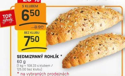 Sedmizrnný rohlík
