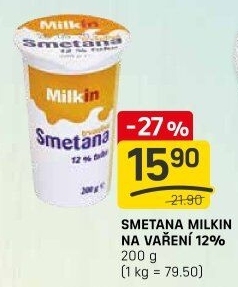 Smetana Milkin 12%