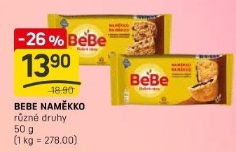 Sušenky BeBe Dobré ráno NaMěkko Opavia