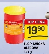 Svíčky hřbitovní olejové Flop