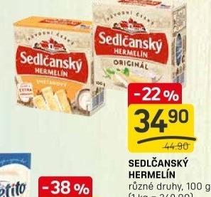 Sýr Hermelín Sedlčanský