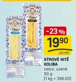 Sýrové nitě Koliba Bystřice pod Hostýnem