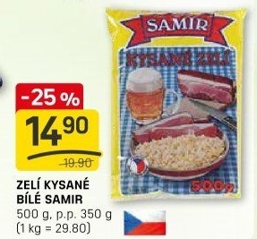 Zelí kysané Samir