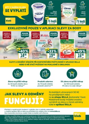 akční leták BILLA 8.1.2025-14.1.2025