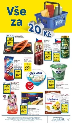 akční leták Tesco 8.1.2025-14.1.2025