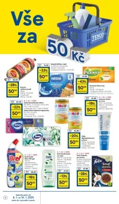 akční leták Tesco 8.1.2025-14.1.2025