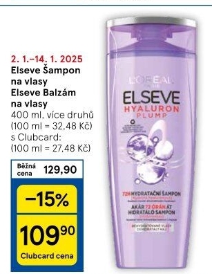Balzám na vlasy Elséve L'
