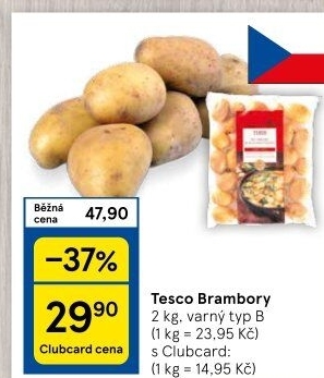 Brambory Tesco