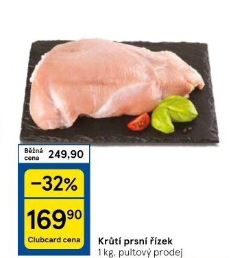 Krůtí prsní řízky