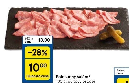 Polosuchý salám