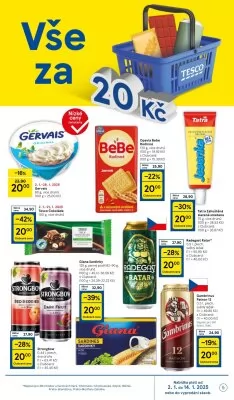 akční leták Tesco 8.1.2025-14.1.2025