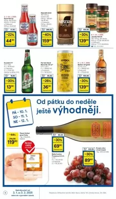 akční leták Tesco 8.1.2025-14.1.2025