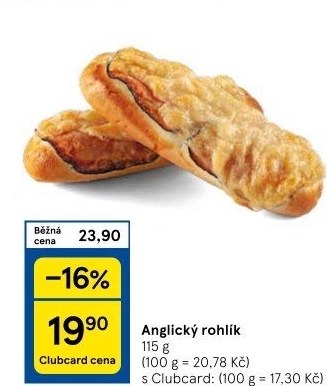 Anglický rohlík