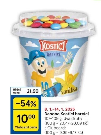 Dezert Kostíci Danone