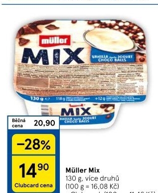Jogurt Müller Mix
