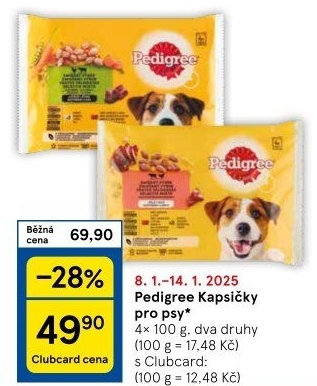 Kapsičky pro psy Pedigree