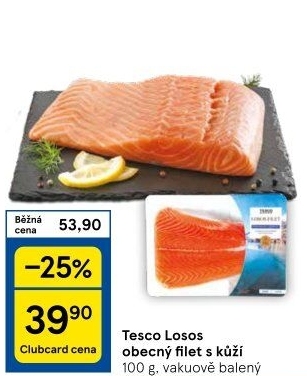 Losos filety Tesco