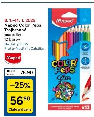 Pastelky Maped Color'