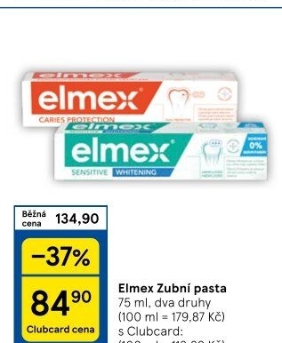 Pasty na zuby Elmex