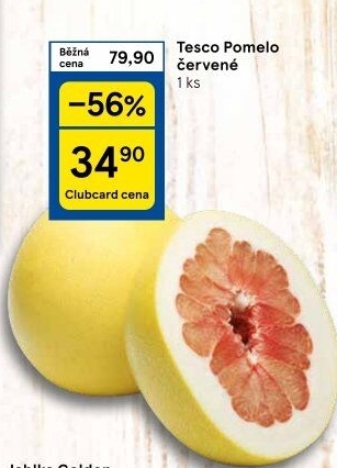 Pomelo červené Tesco