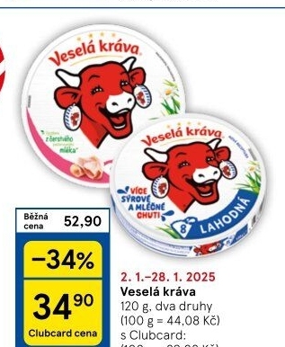 Sýr tavený Veselá kráva
