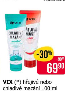 Chladivá mast Vix