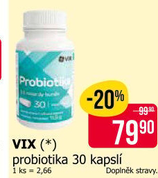Doplněk stravy Probiotika VIX