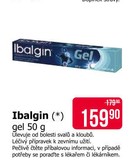 Gel proti bolesti Ibalgin