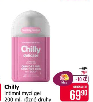 Intimní gel Intima Chilly