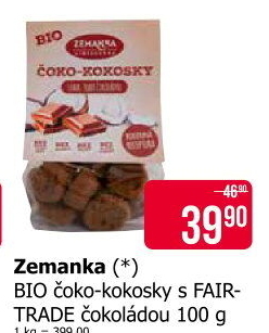 Kokosky Biopekárna Zemanka