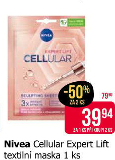 Maska textilní pleťová Cellular Nivea
