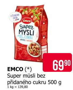 Müsli Super Mysli Emco