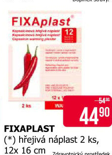 Náplast hřejivá Fixaplast