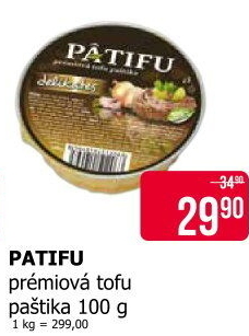 Paštika prémiová Patifu Veto