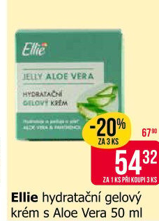 Pleťový gelový krém Ellie