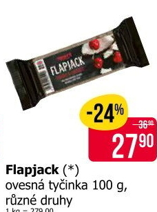Tyčinka Flapjack Tomm'