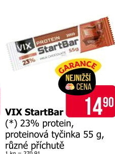 Tyčinka proteinová Start Bar Vix