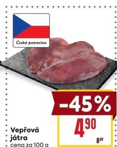 Játra vepřová