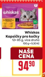 Kapsičky pro kočky Whiskas