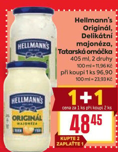 Majonéza delikátní Hellmann'
