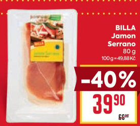 Šunka Jamón Serrano Billa