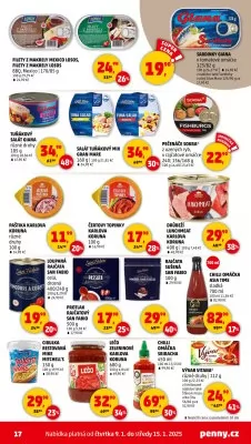 akční leták Penny Market 9.1.2025-15.1.2025